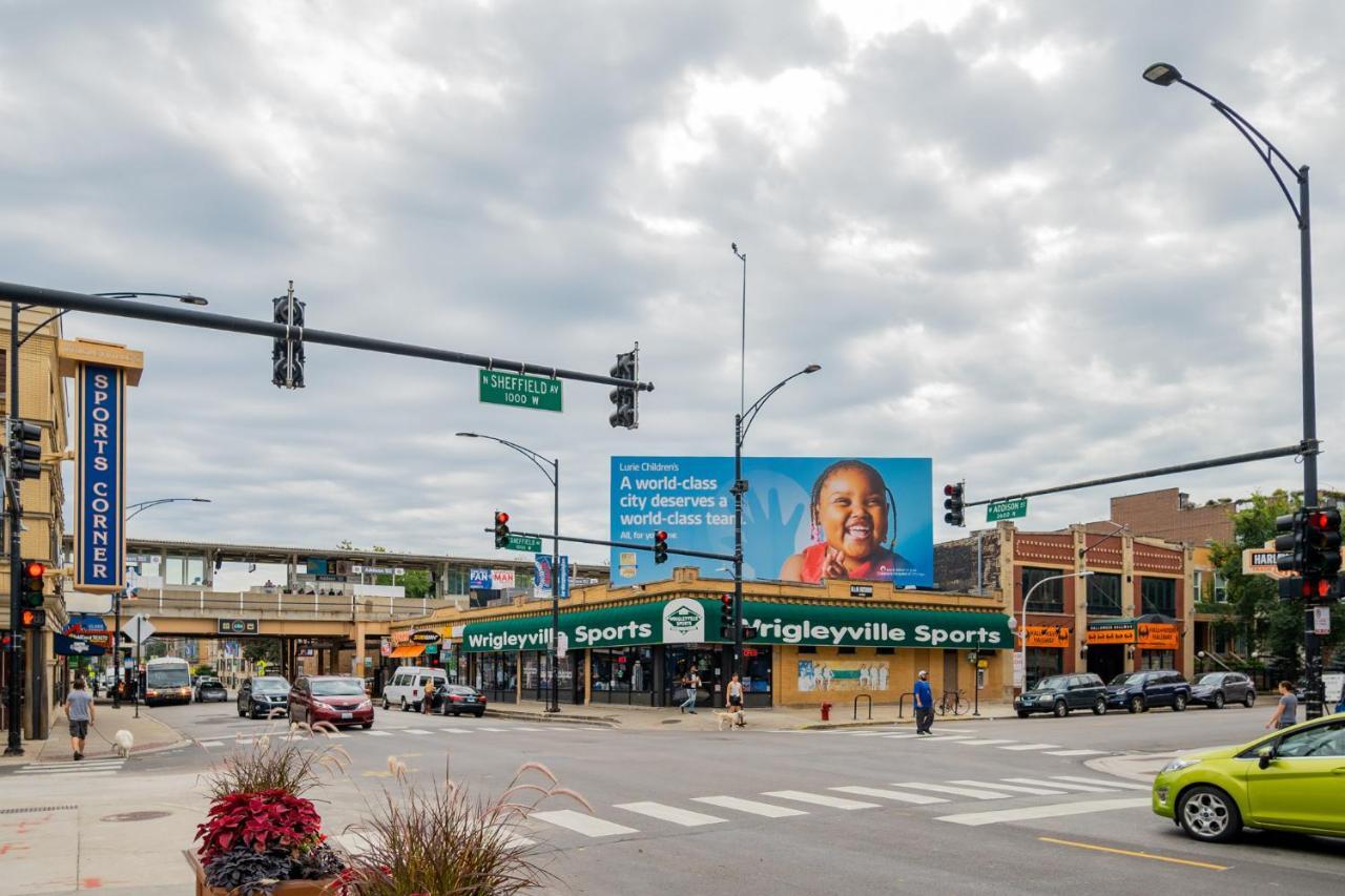 2Br Apartment In Lively Neighborhood Of Wrigley Field - Grace 1 Чикаго Экстерьер фото